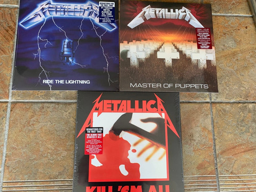 Metallica vinyl lp bundle - vinyl,