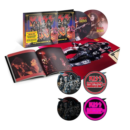 Kiss destroys anaheim 2lp - anaheim,