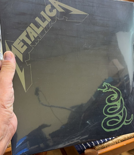 Metallica black album - lp,
